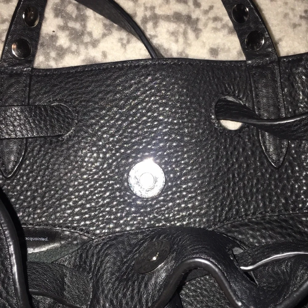 Rebecca Minkoff Blythe Pebbled Leather Backpack - Picture 9 of 11